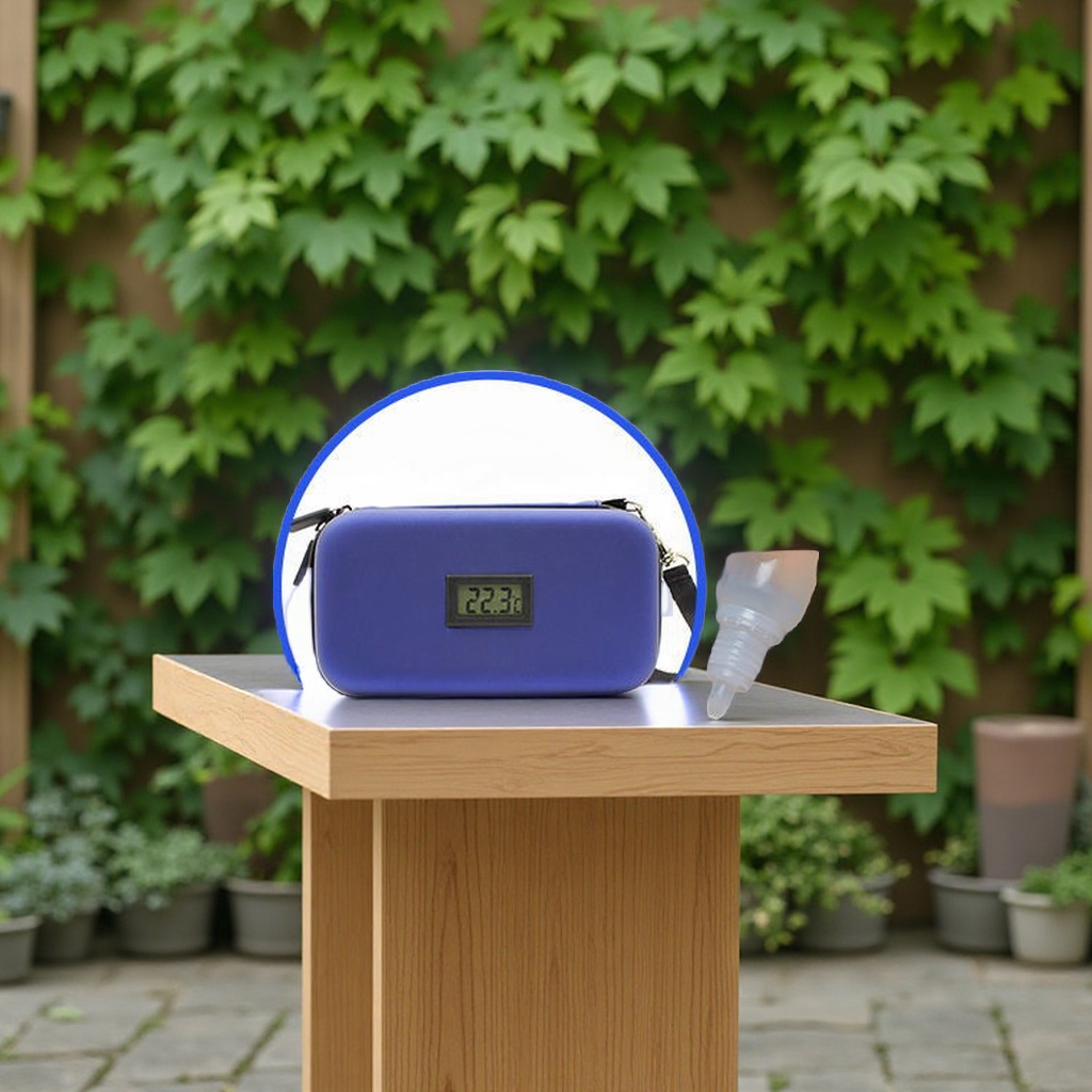 Portable medical insulin refrigeration bag, carry with you, insulated ice pack, ice preservation, outdoor medicine box with temperature display function, professional medical-grade quality Application Scenario