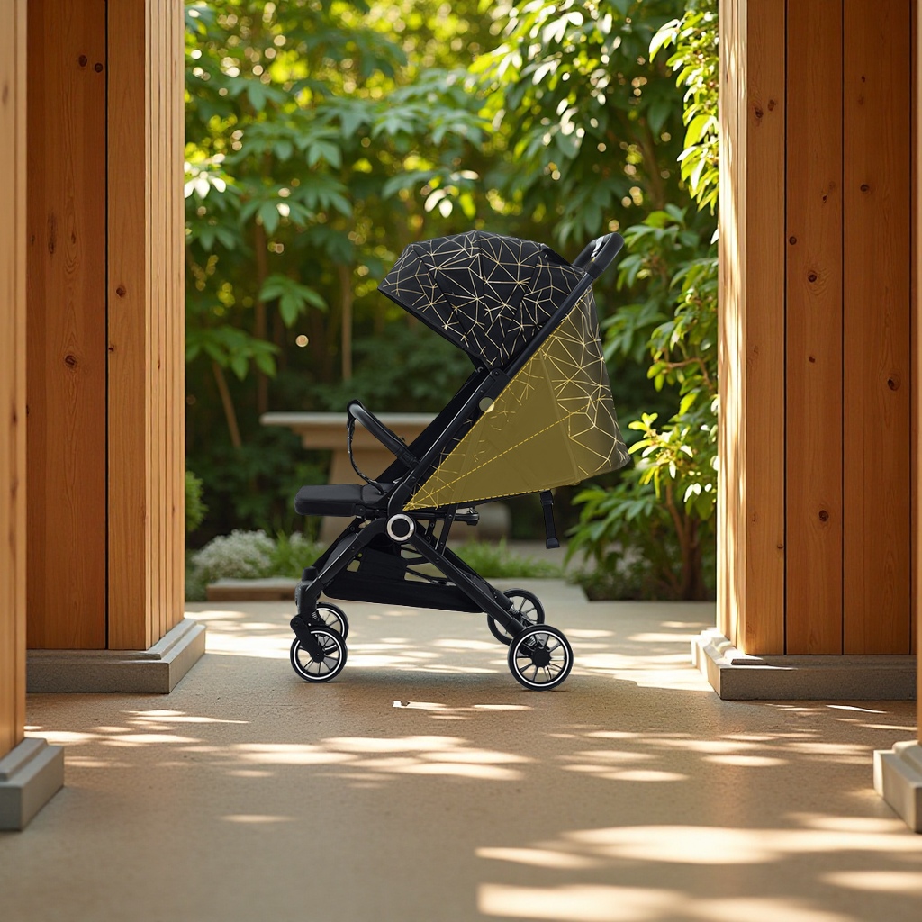 高景观口袋车 遛娃宝宝婴儿车 可坐可躺 轻便折叠 避震儿童手推车 安全舒适婴儿推车详情图2