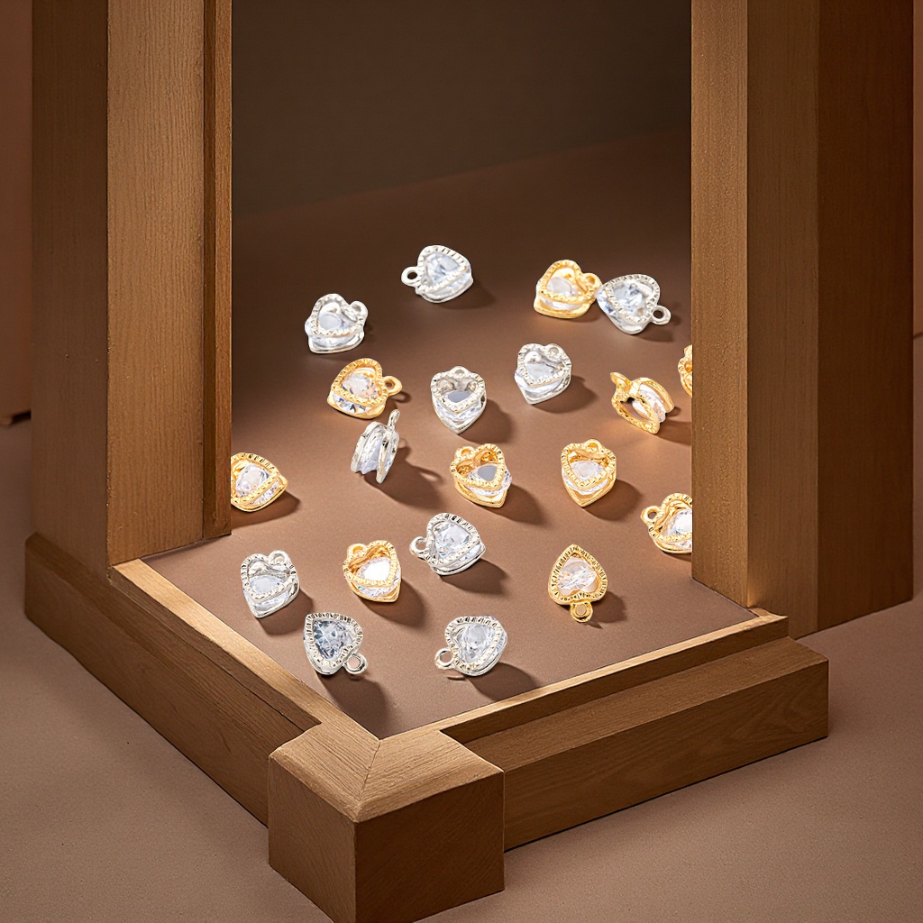 时尚精致锆石挂件 DIY发饰鞋服配件 厂家直销批发 饰品配件 个性潮流装饰品 独特设计风格