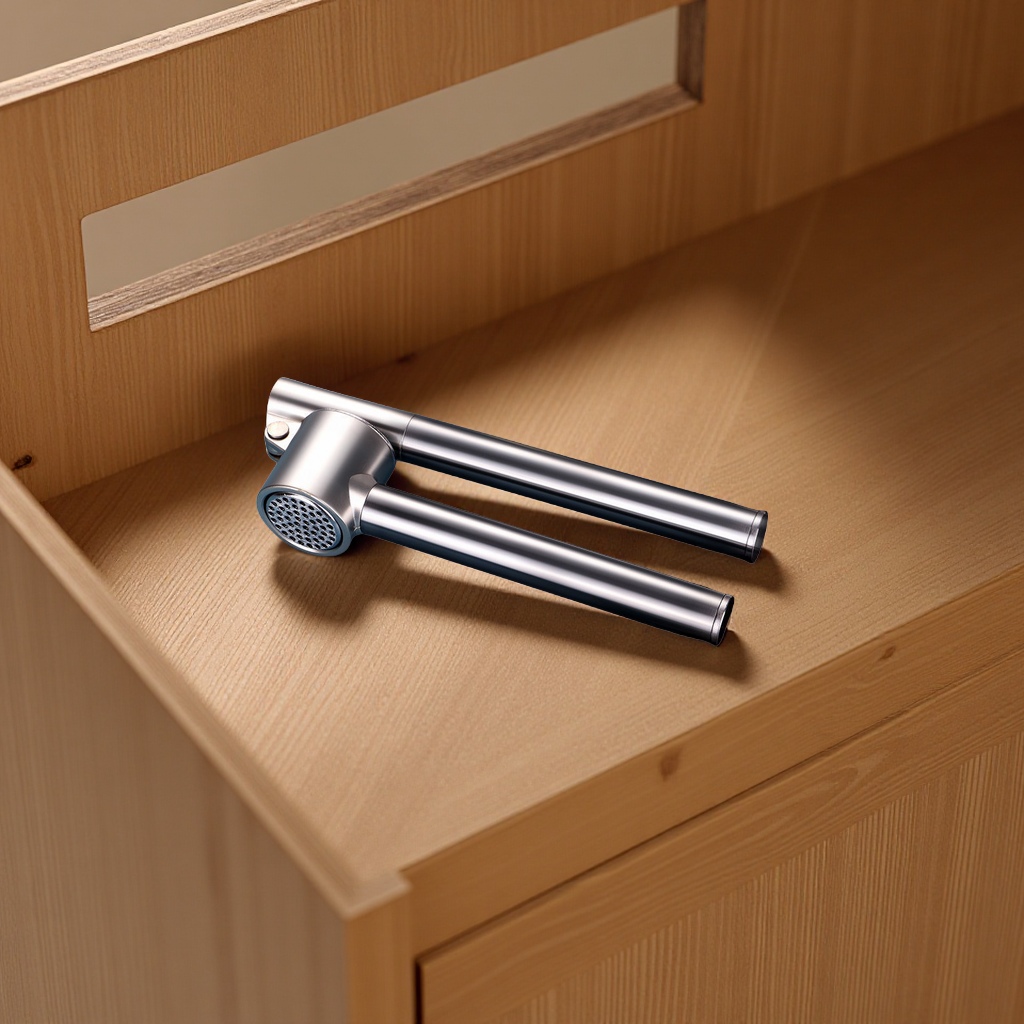 不锈钢加长压蒜泥器家用锌合金挤蒜剥蒜器蒜蓉夹蒜捣蒜工具