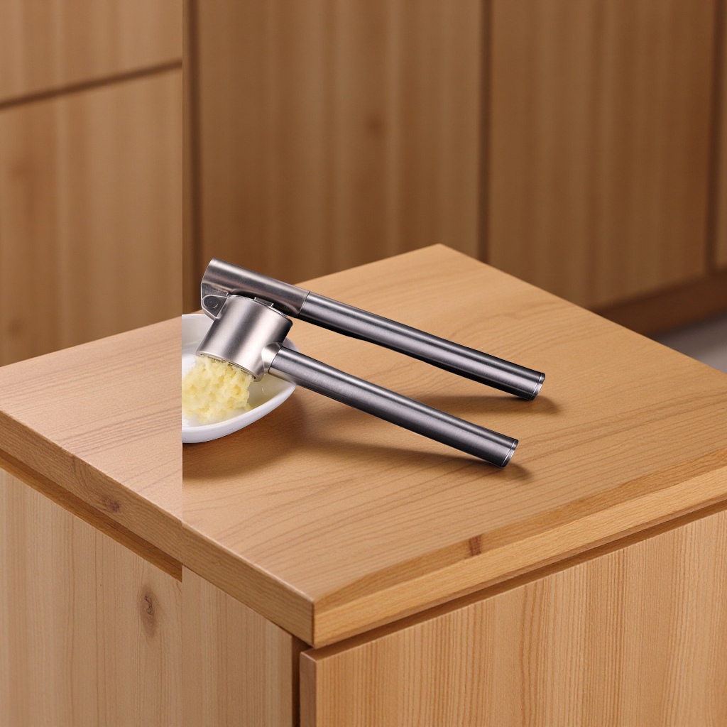 塑料压蒜器/剥蒜/手动压蒜泥器/蔬菜切碎器/压蒜器细节图