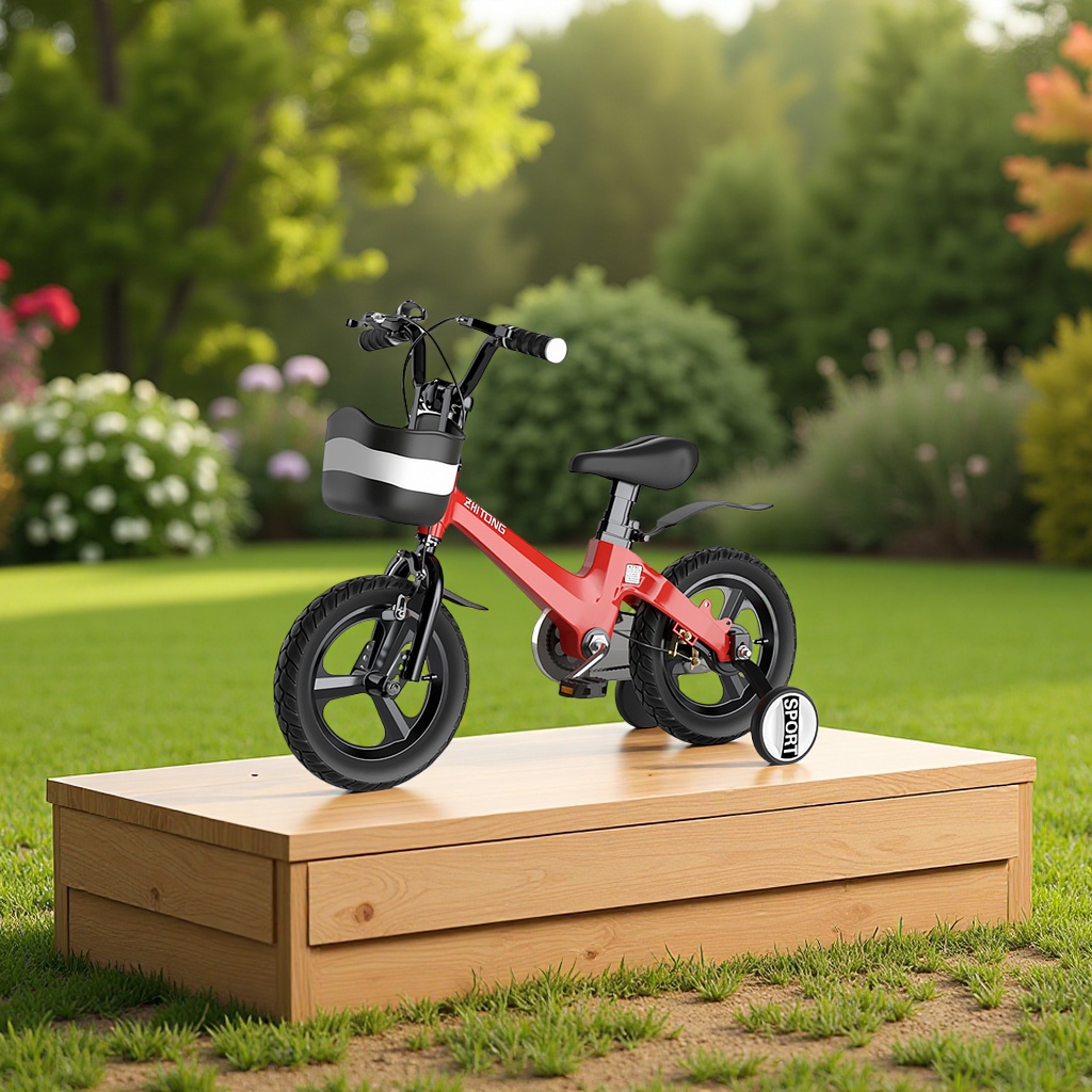 Children's bicycles, magnesium alloy bicycles for boys and girls, 3-10 years old, new safe ride for children Item Picture