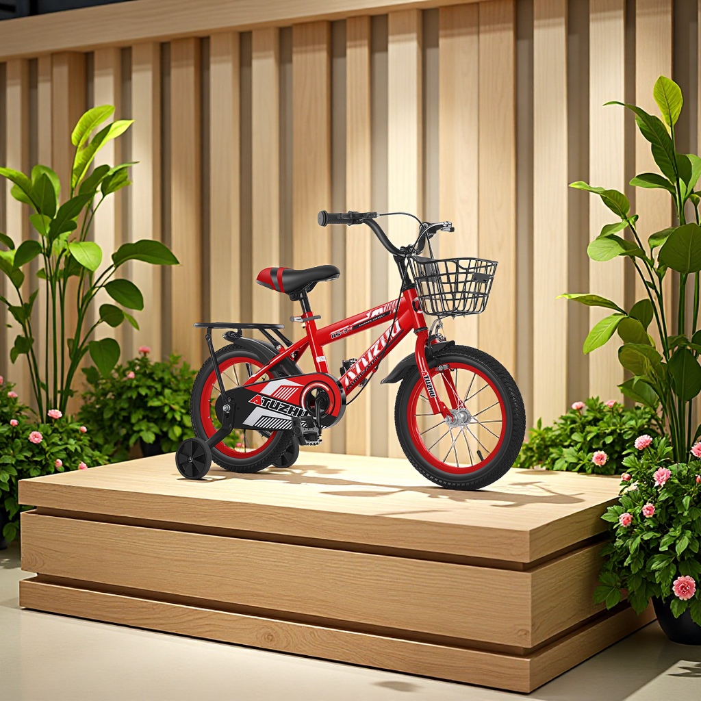 Wholesale of new children's bicycles for children aged 3-6, 9 years old, boys, girls, 14-inch, 16-inch and 18-inch pedal large children's bicycles Item Picture