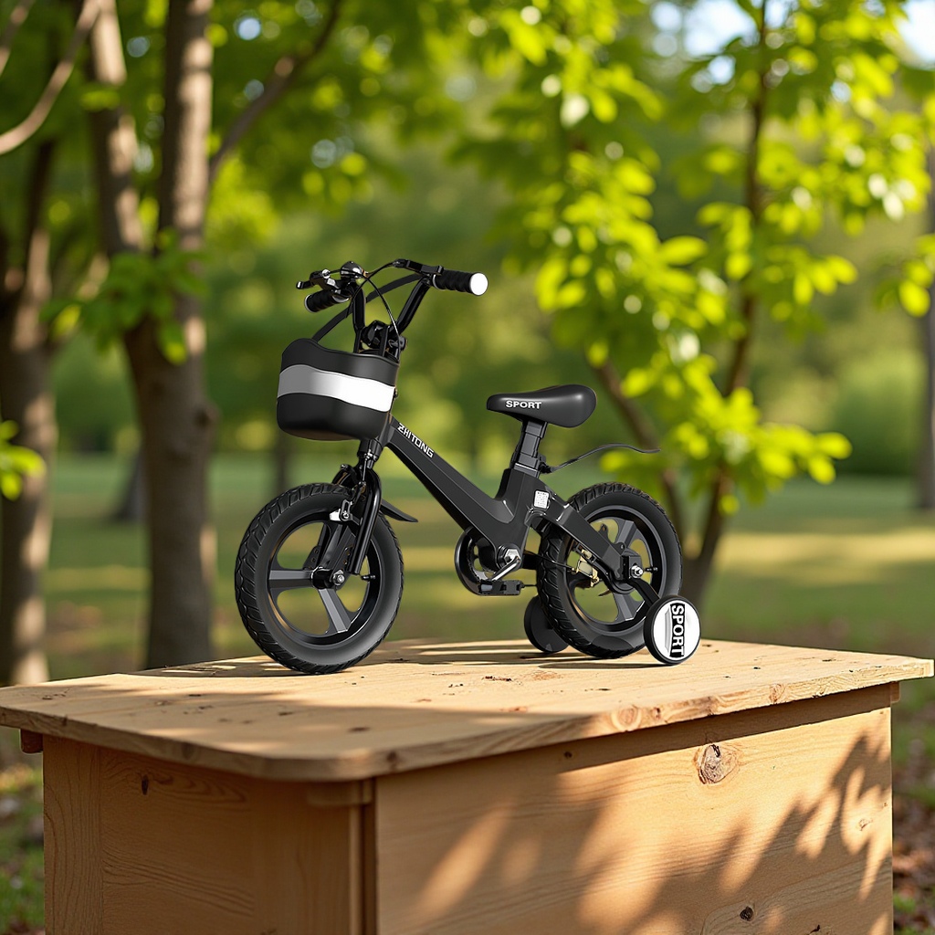 儿童自行车男孩女孩镁合金3-10岁宝宝单车新款中大童骑行车