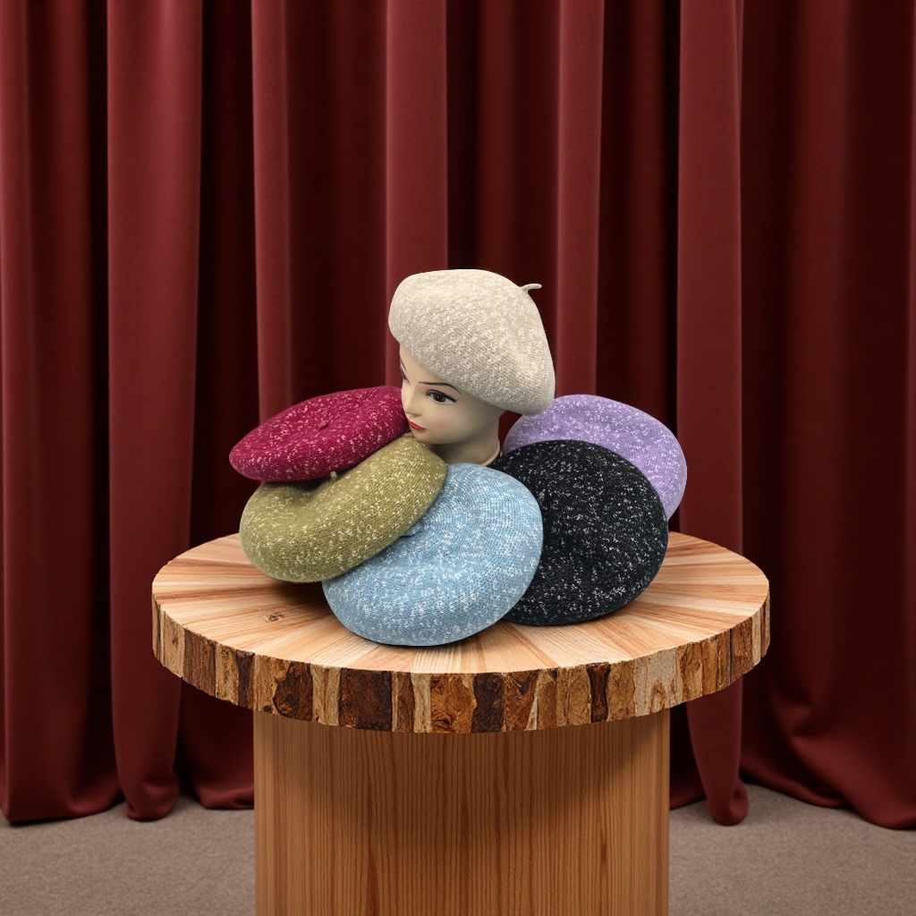 Cashmere core yarn knitted cap for men and women, double-layer inner lining, warm, breathable, comfortable and elastic, classic and fashionable foreign trade style 114458653