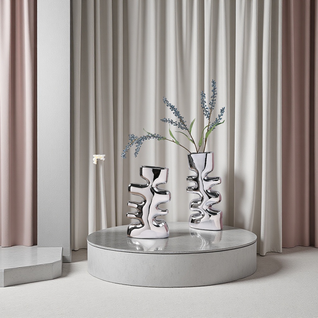 陶瓷/招财猫前台/陶瓷花/直筒陶瓷花瓶/双利陶瓷产品图