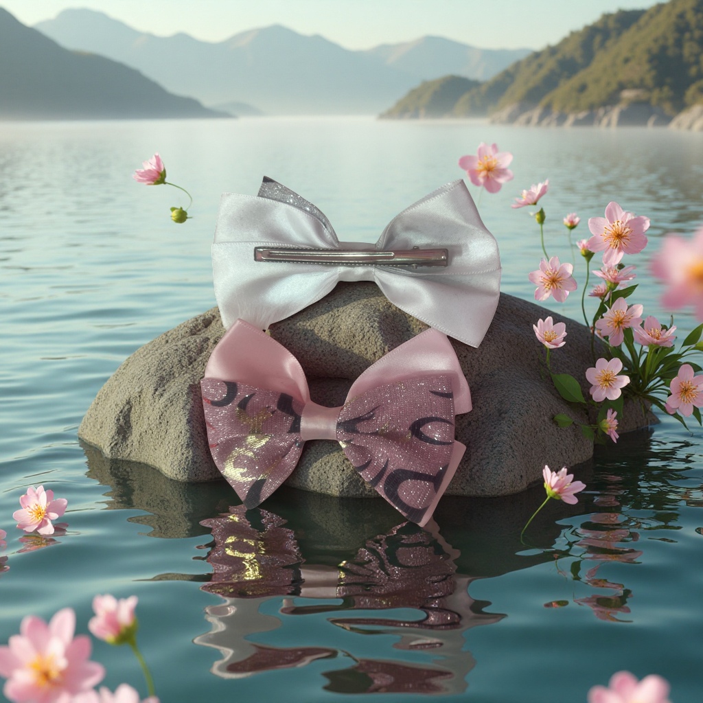 Korean-style simple and elegant hair clips, versatile headwear, ladies' fashionable hair clips, sweet hair accessories, and perfect styling tools Application Scenario