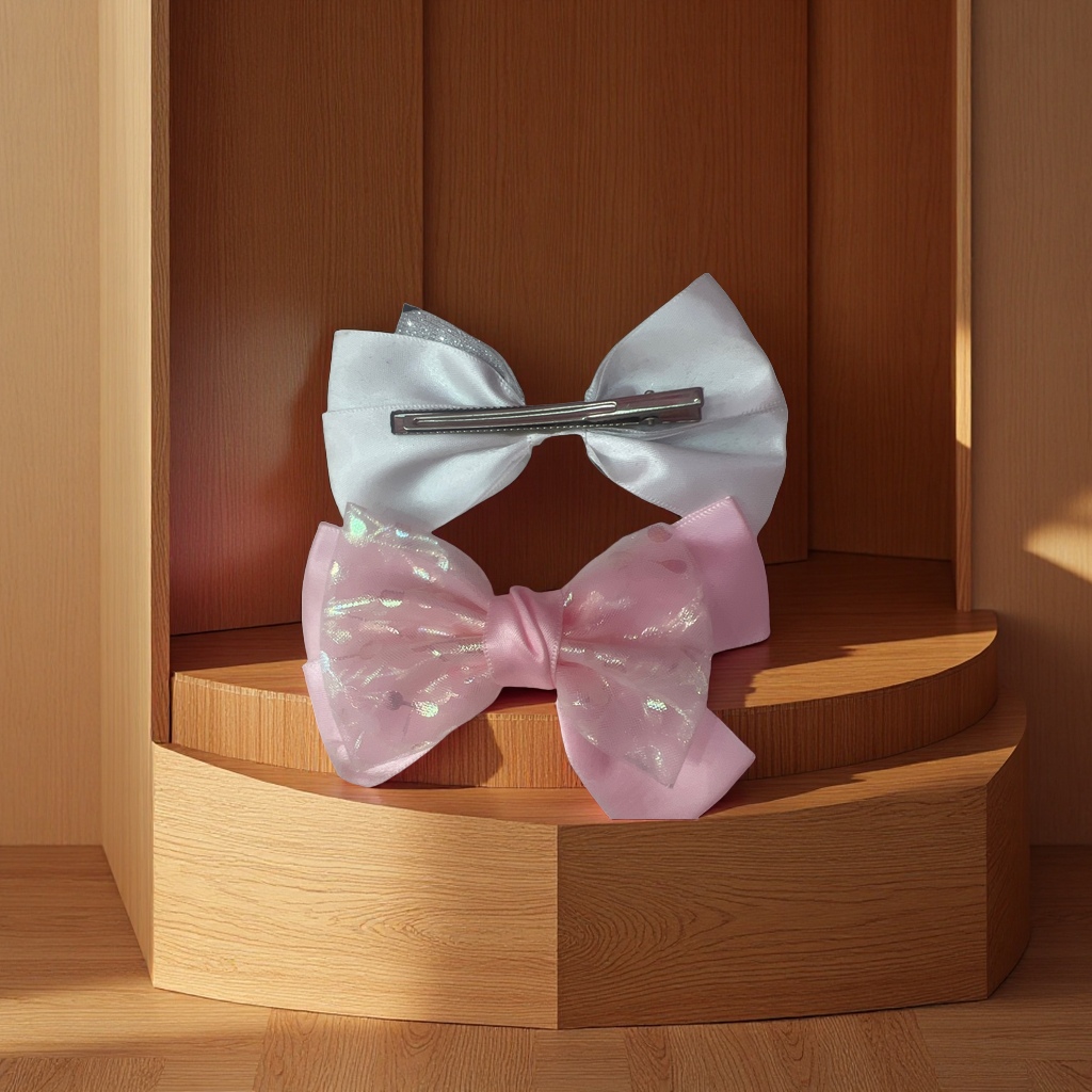 Korean-style simple pearl hair clips, versatile and elegant bangs clips, fashionable and elegant hair accessories, ladies' headwear details Picture