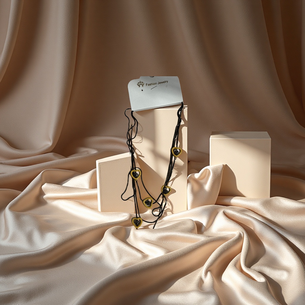 秋冬百搭简约时尚毛衣链 女士长款挂坠项链气质配饰潮流搭配