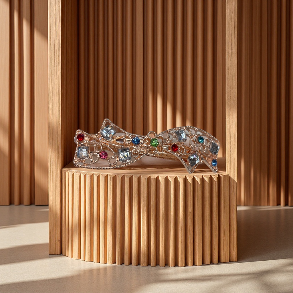 韩式简约珍珠发饰 女士气质百搭头饰 新娘婚礼造型发夹优雅饰品