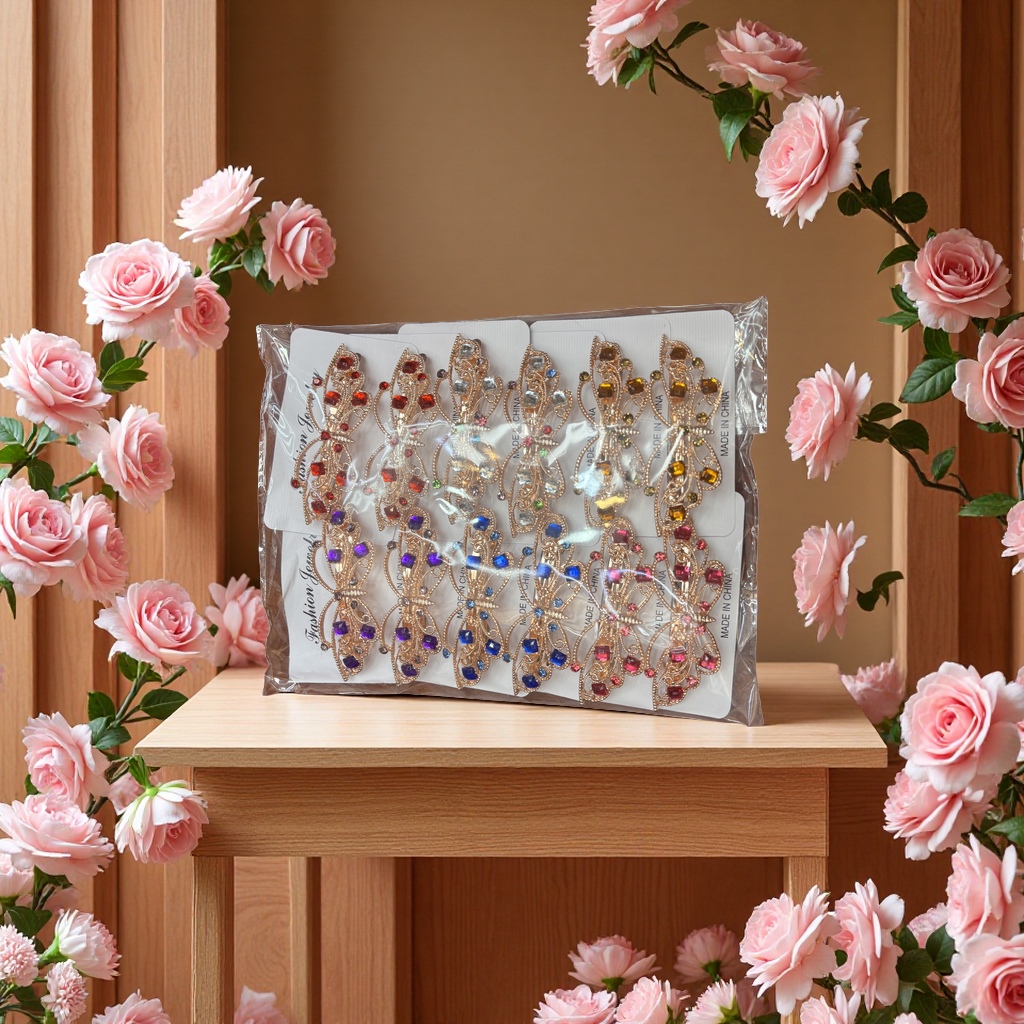 韩式简约珍珠发夹 气质百搭刘海夹 女士头饰发卡潮流时尚造型配饰发夹产品图