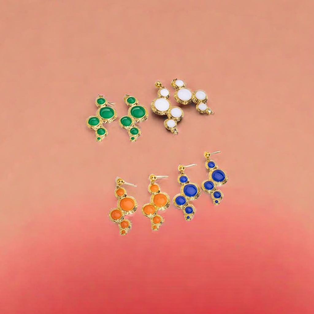 韩版时尚耳环气质百搭简约设计潮流个性耳饰轻奢风搭配