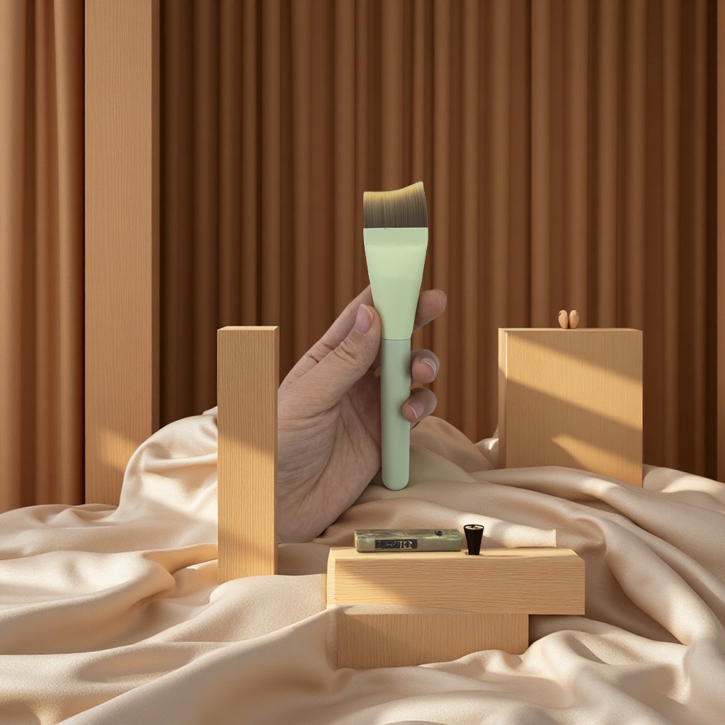 高密柔软化妆刷 多功能便携美妆工具 粉底腮红眼影刷图