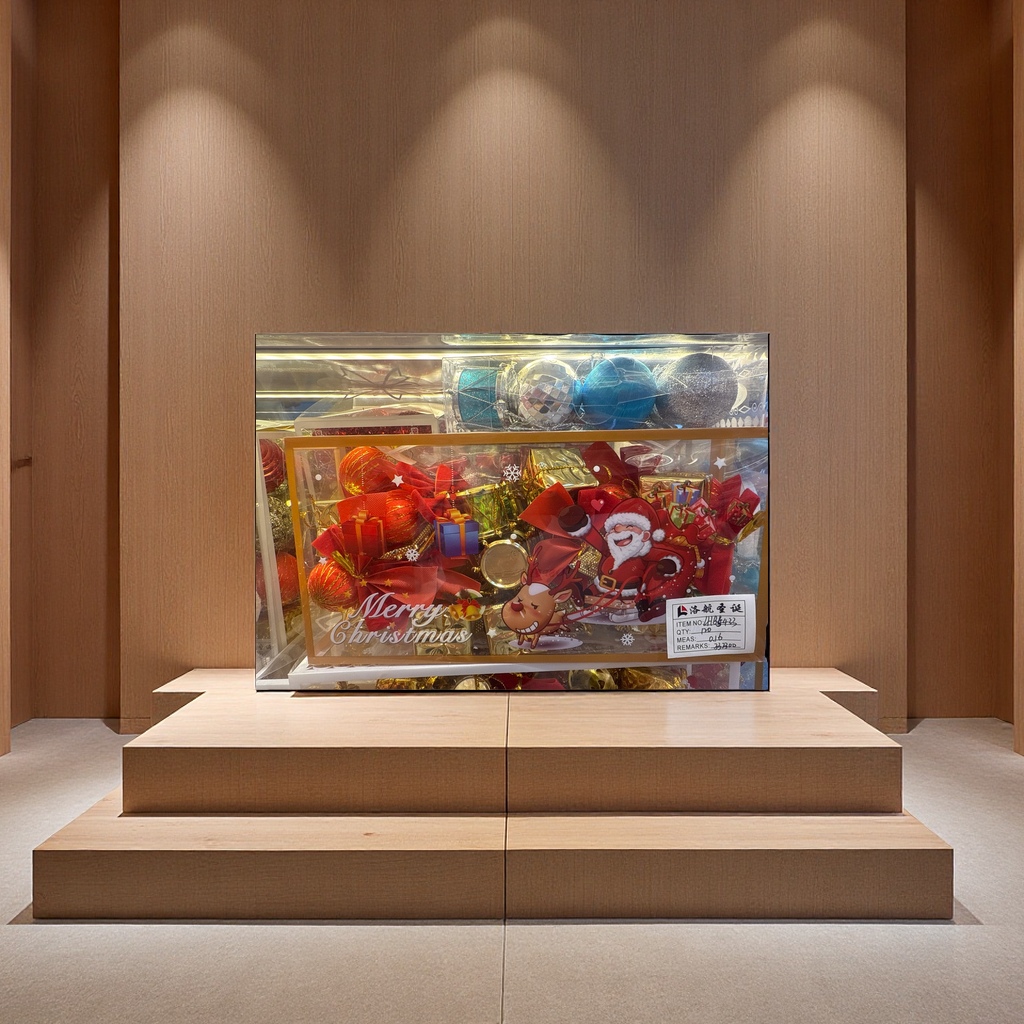 圣诞球装饰挂件 圣诞树节日布置用品 创意彩球家居摆件