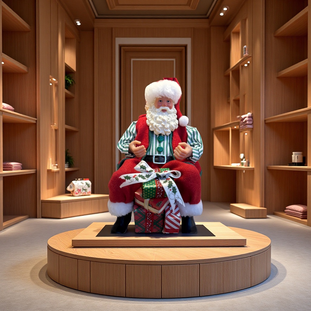 Christmas plush dolls, cute figurines, gift ornaments, Christmas tree decorations, children's gifts, creative toys details Picture