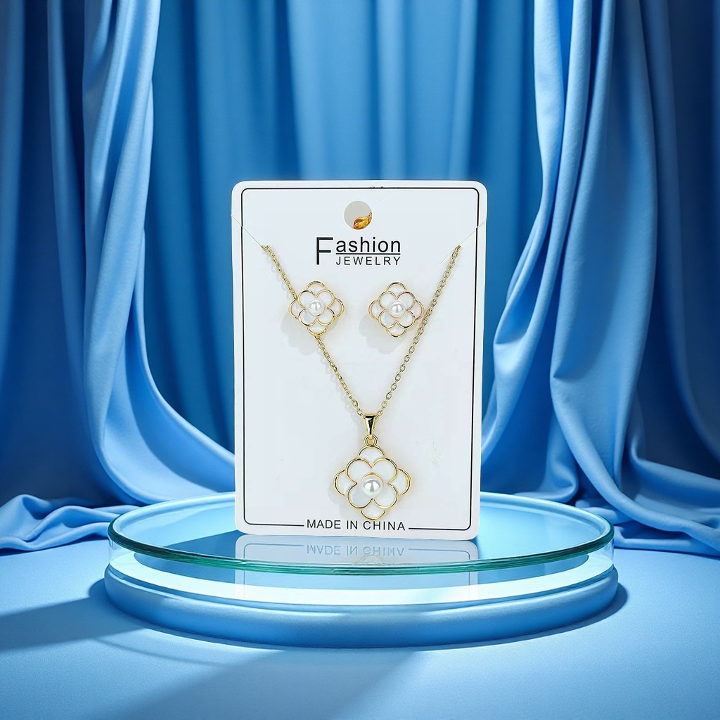 锆石高级套装 精致设计 时尚百搭 礼品推荐 高品质饰品