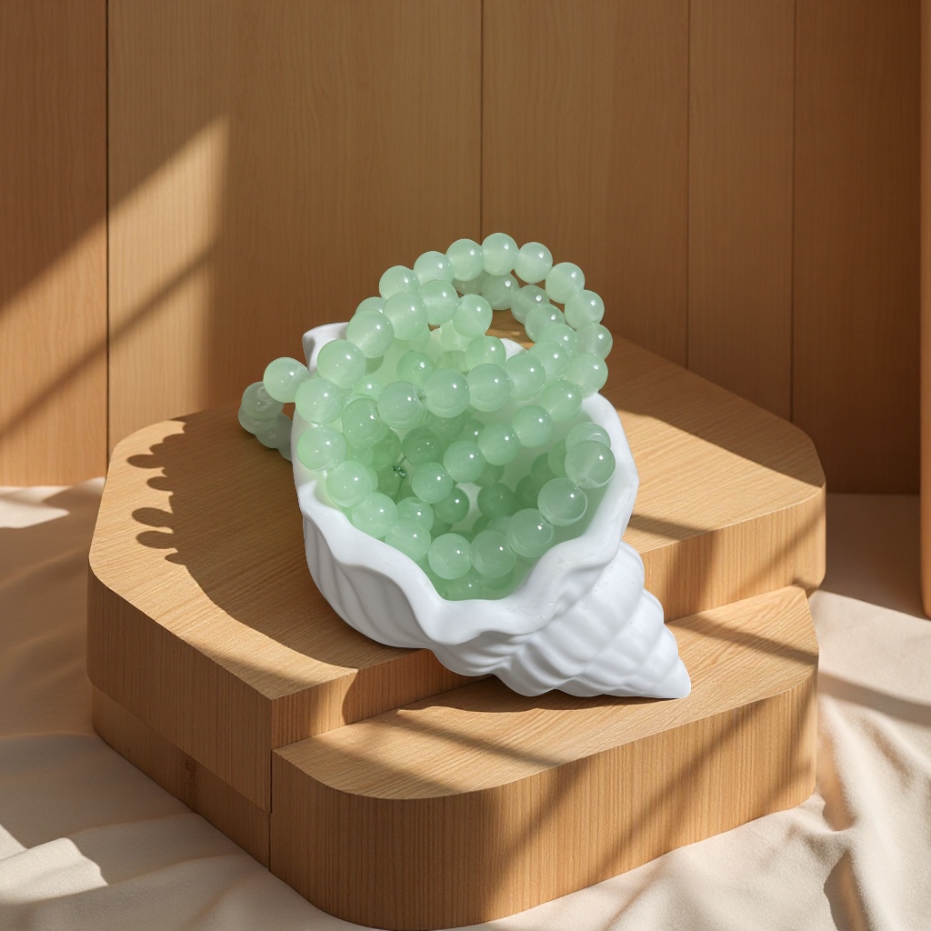 卡8mm玻璃仿玉珠 单色琉璃珠圆珠DIY手工饰品材料圆润光泽多色可选