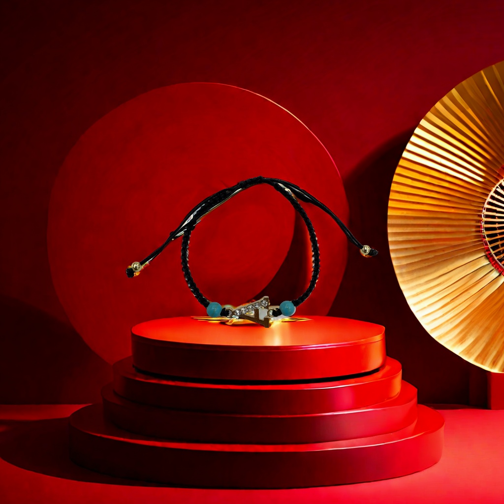 手工编织原石手链 天然材质独特设计 时尚百搭礼物款