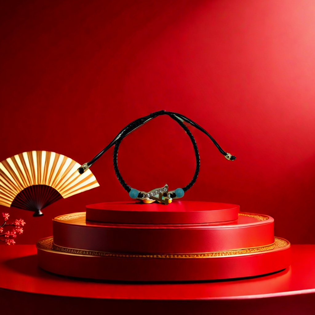 手工编织原石手链 天然材质独特设计 时尚百搭礼物款产品图