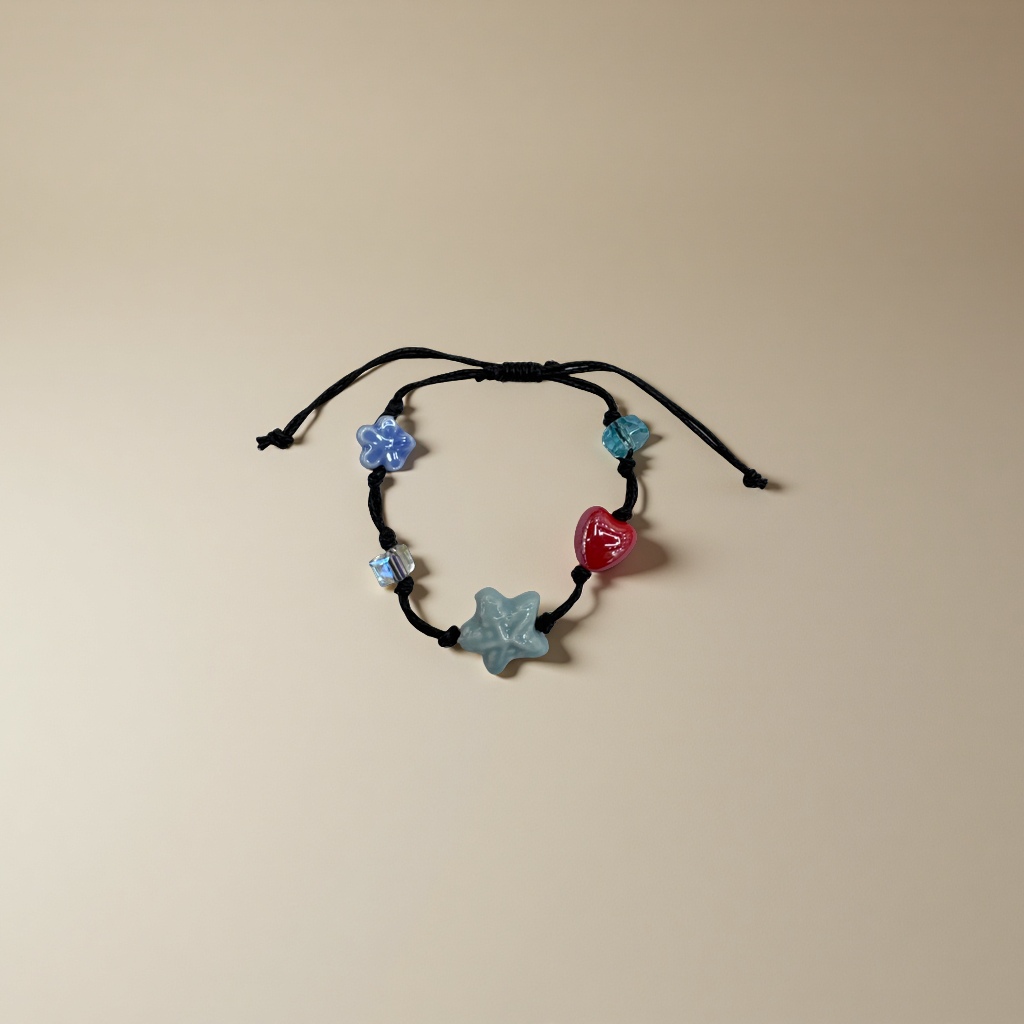 陶瓷水晶手链 女士简约时尚饰品 百搭优雅气质礼物细节图