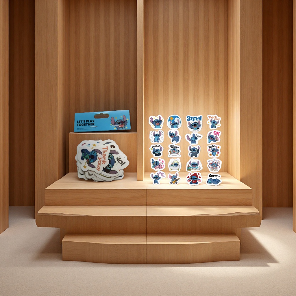 儿童卡通可爱小张贴纸一包20张手机贴书包书本装饰贴生日派对玩具赠送小礼品