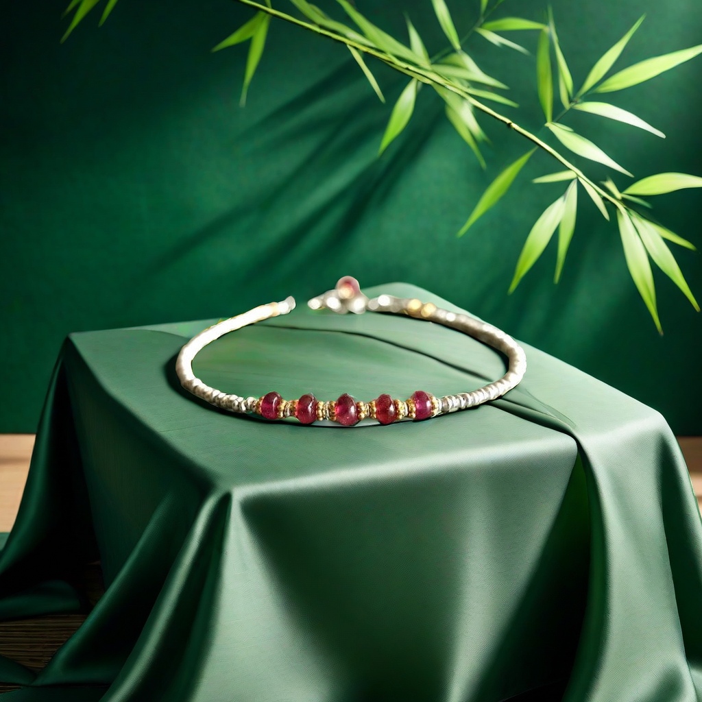 石头手链 时尚手串简约 百搭款礼物首饰细节图