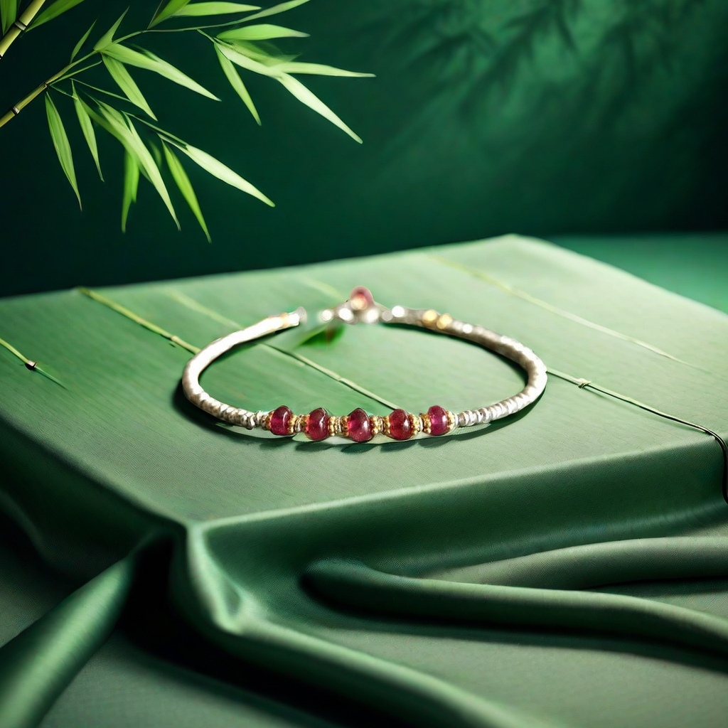 石头手链 时尚手串简约 百搭款礼物首饰