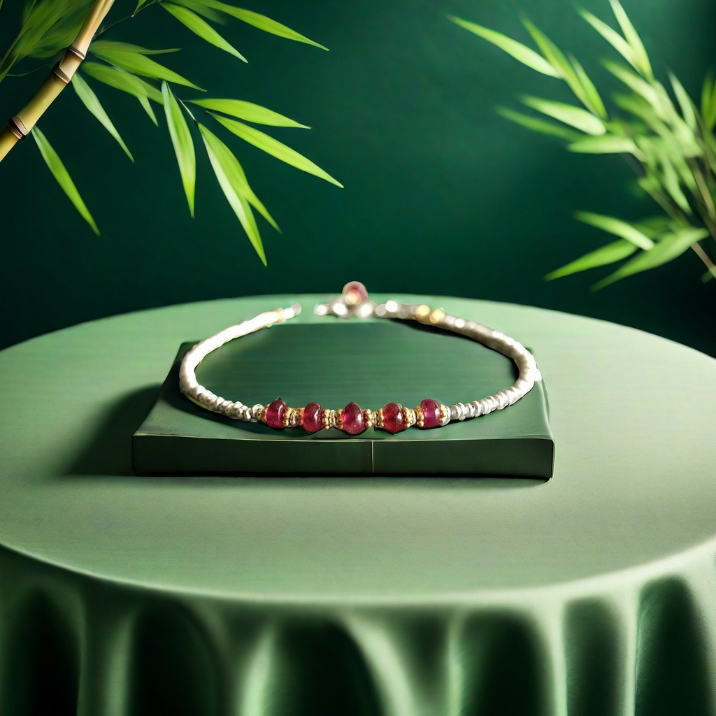 石头手链 时尚手串简约 百搭款礼物首饰产品图