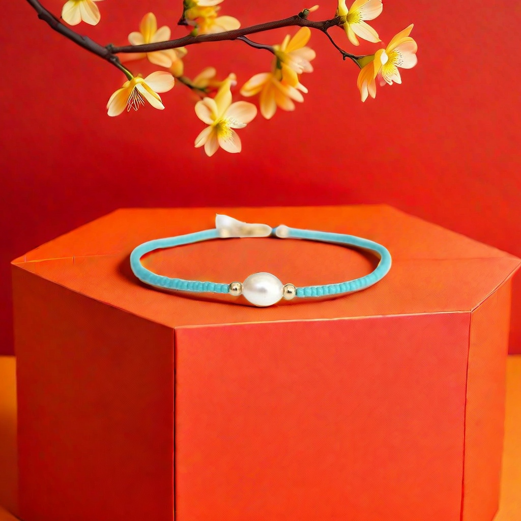 天然珍珠手饰实物图