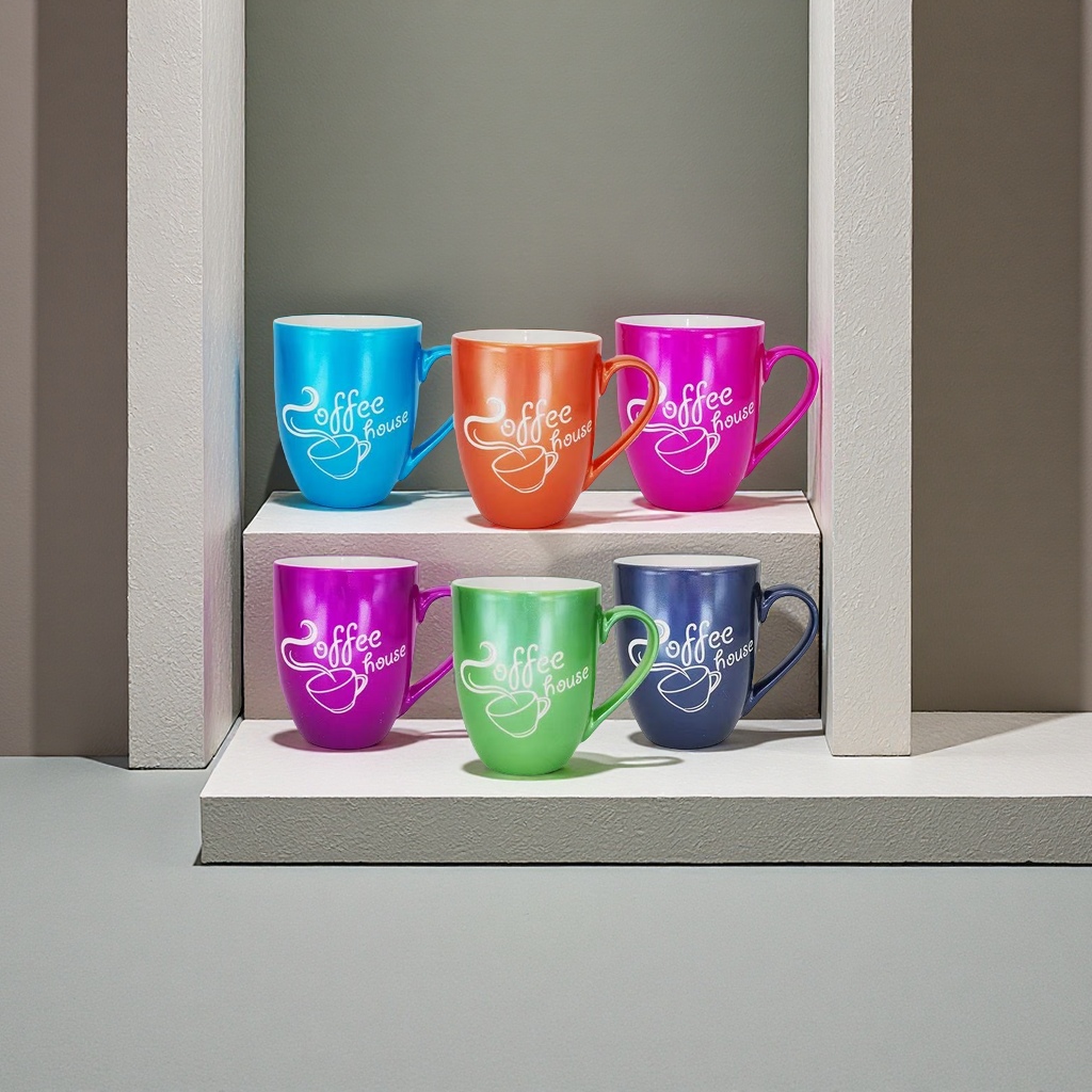 Creative ceramic milk cup with lacquer touch process, simple water cup, home breakfast cup, ceramic cup, ceramic cup, porcelain cup