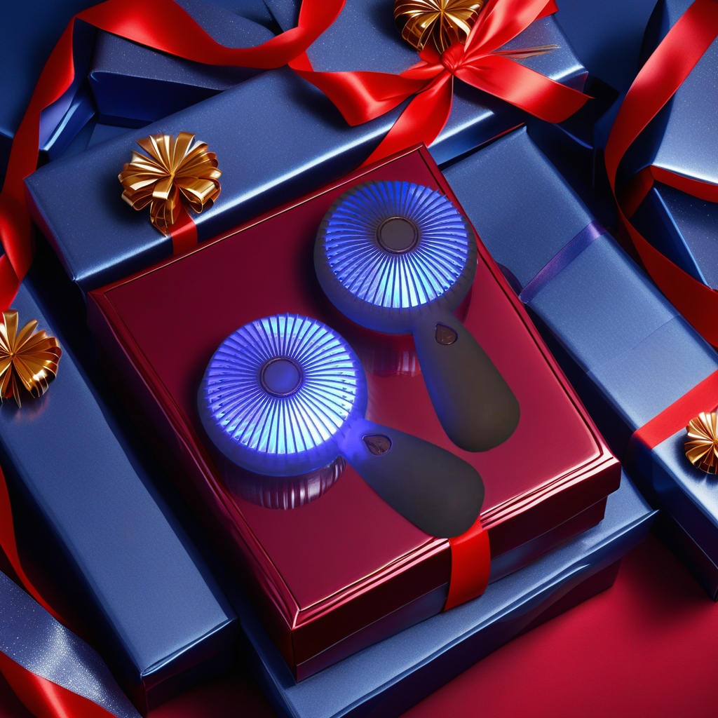 迷你手持扇实物图