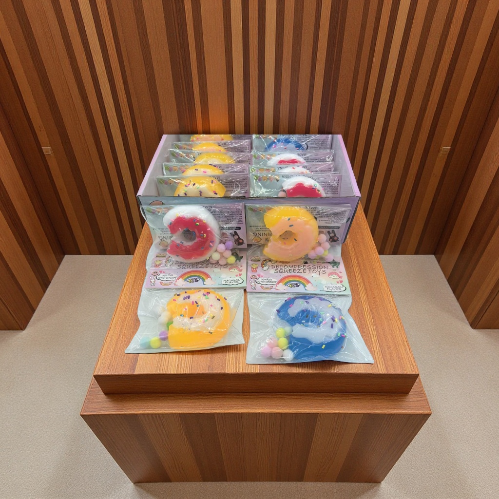 卡头缺口甜甜圈捏捏乐发泄压力神器 工厂直销创意解压玩具
