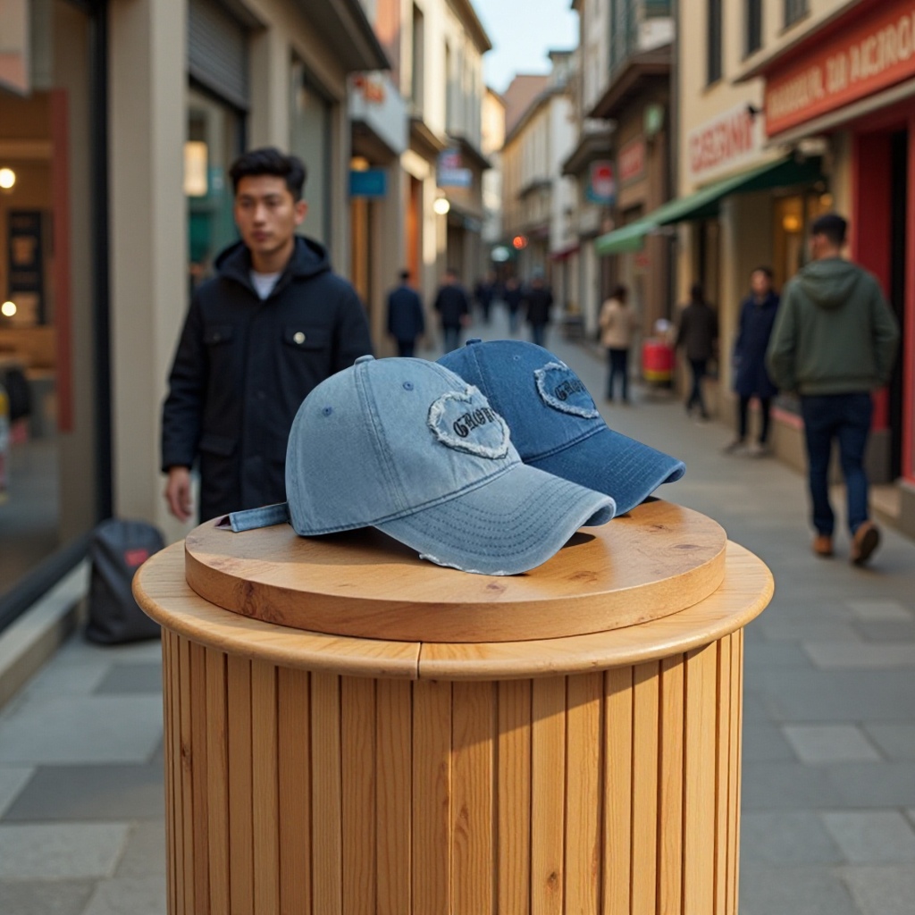 韩版ins潮流复古贴布牛仔棒球帽男女休闲百搭时尚网红鸭舌帽成人帽