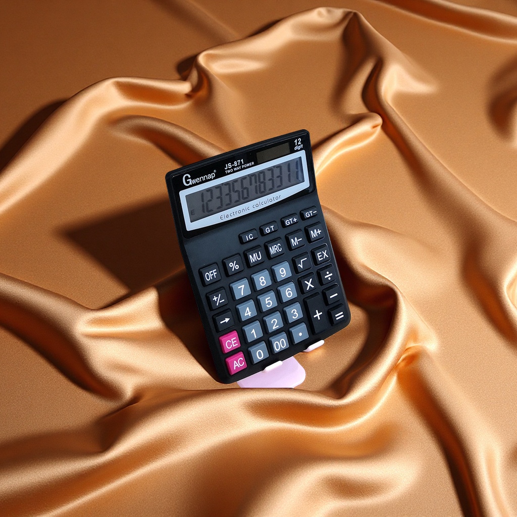 Solar-powered calculator, office financial accounting computer, cross-border calculator Solar-powered calculator, office financial accounting computer, cross-border calculator