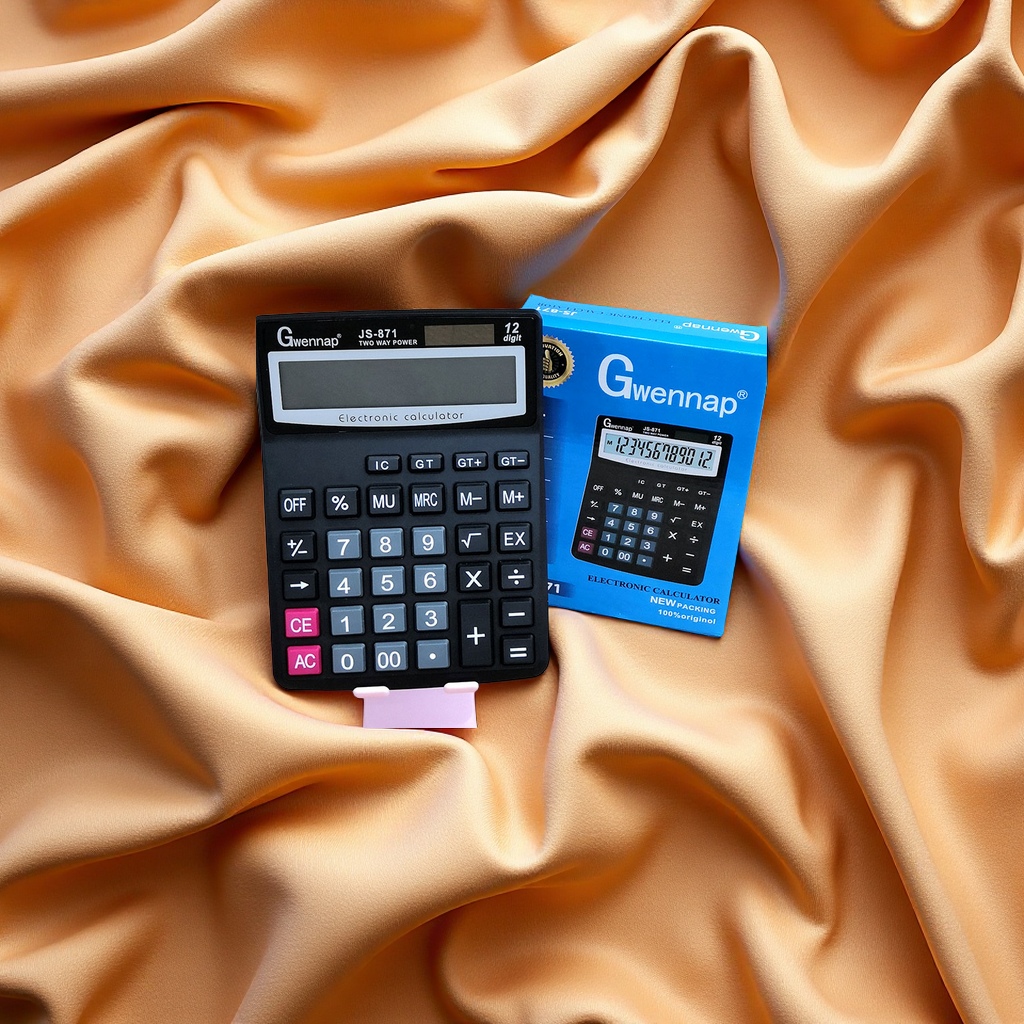 Solar-powered calculator, office financial accounting computer, cross-border calculator details Picture