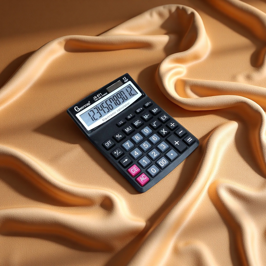 Solar-powered calculator, office financial accounting computer, cross-border calculator Specification image
