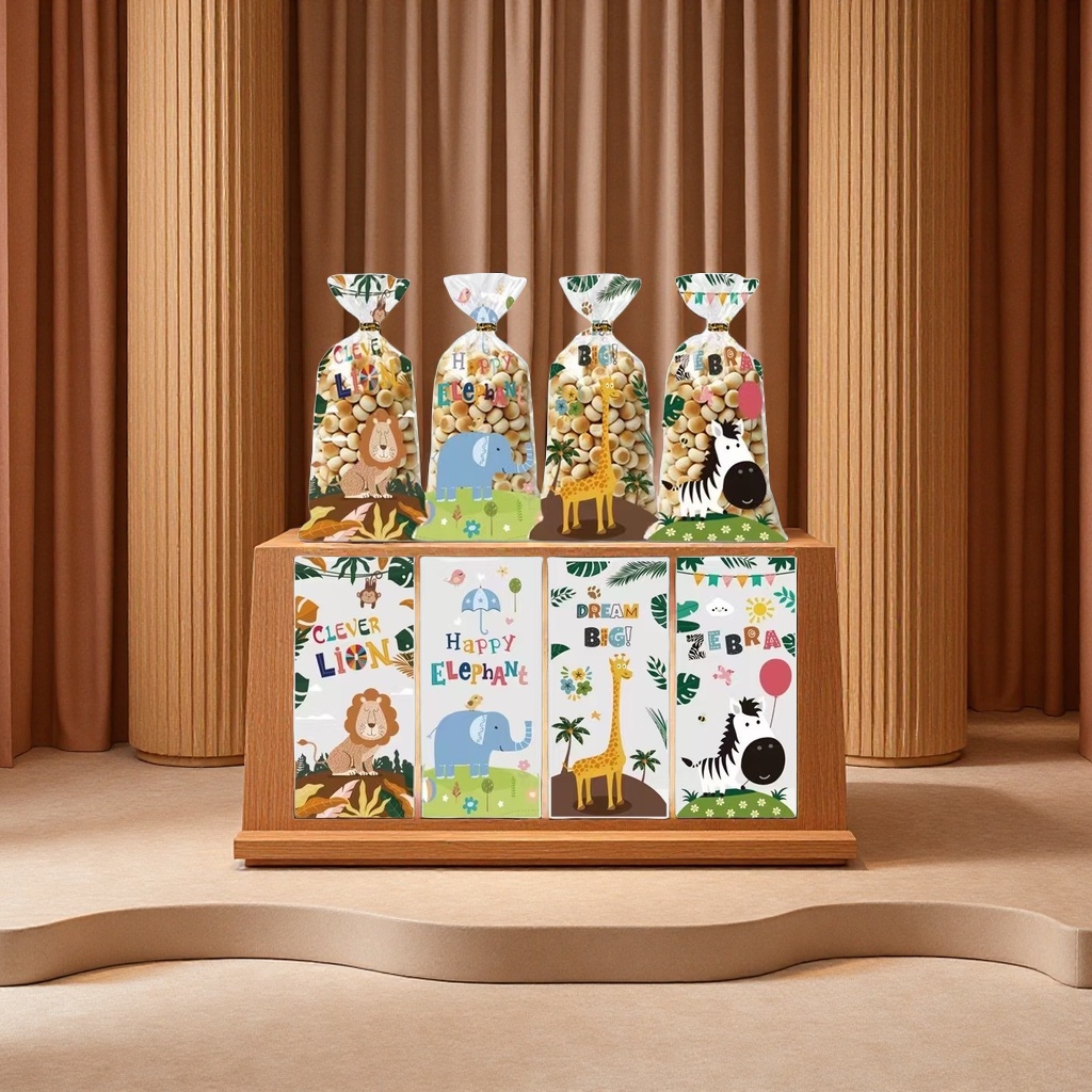 卡通图儿童糖果袋 创意手提包装袋 可爱礼品袋 结实环保