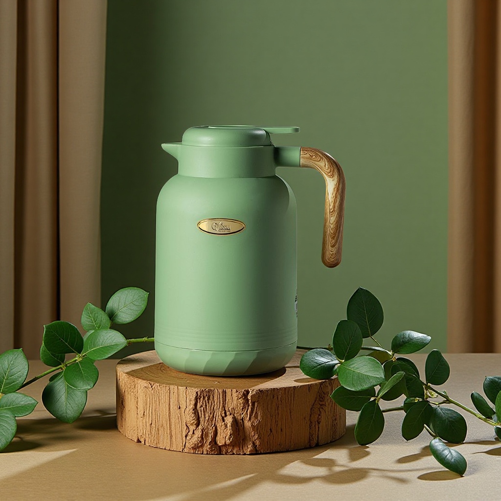 jeko 中东陶瓷保温壶 保温瓶 家用便携大容量热水壶 保温效果持久