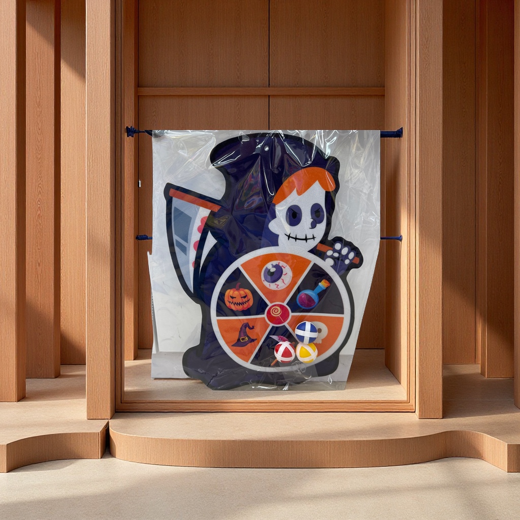 万圣节主题儿童玩具飞镖镖靶 趣味室内游戏安全设计亲子互动