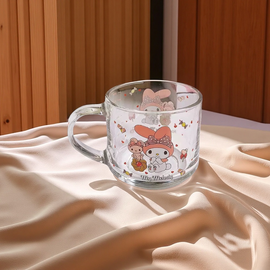 Glass juice cup, household transparent drink cup, portable cold drink water cup, creative, simple and durable Item Picture