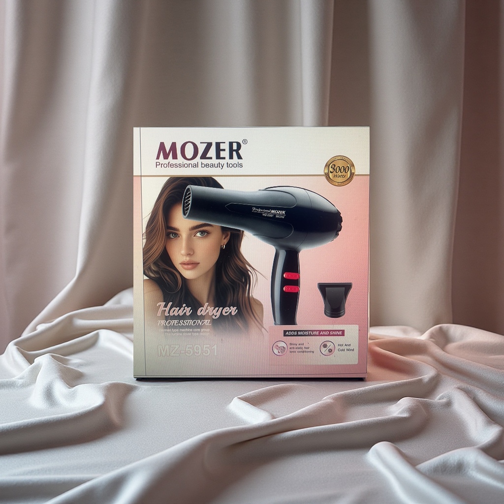 家用吹风机 快速干发护发冷热风便携静音吹风机