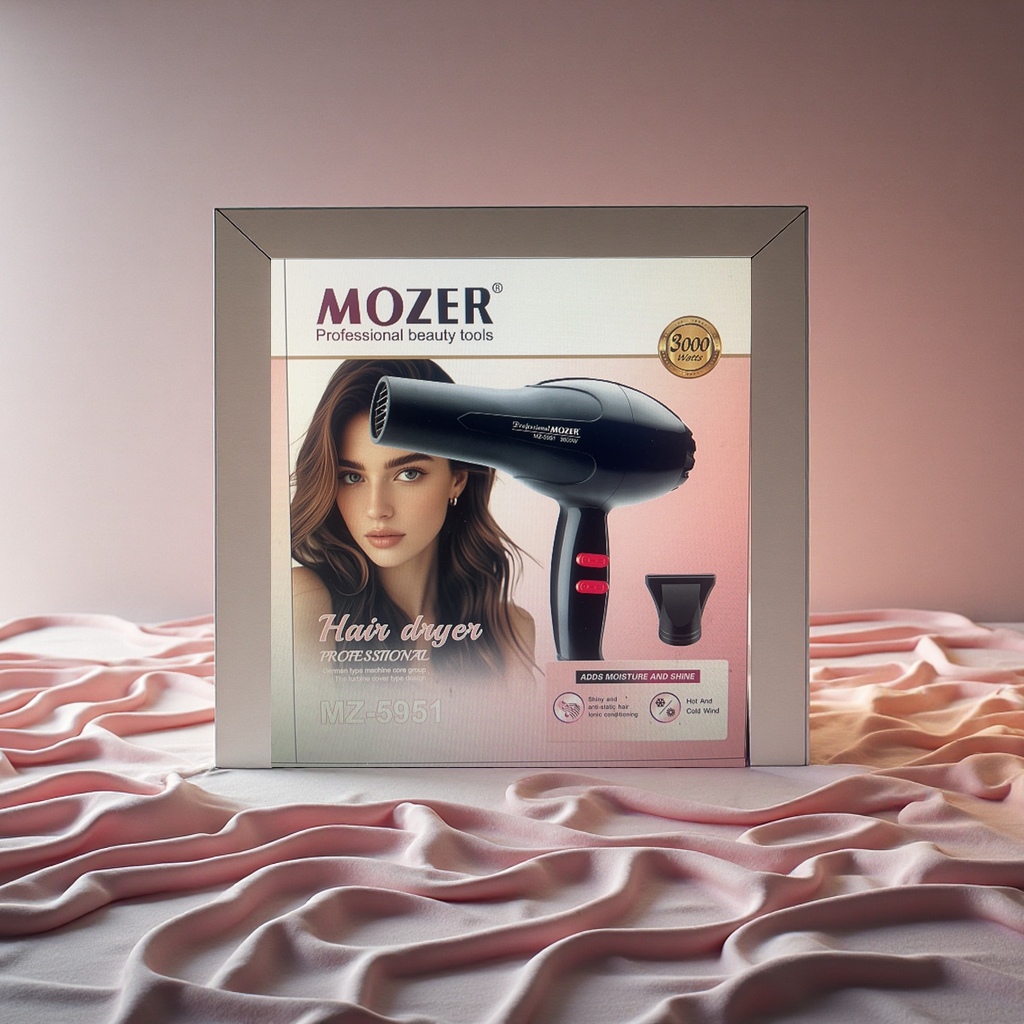 家用吹风机 快速干发护发冷热风便携静音吹风机产品图