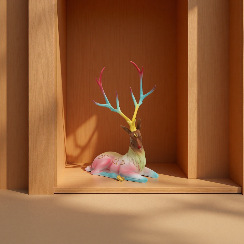 客厅落地摆件实物图