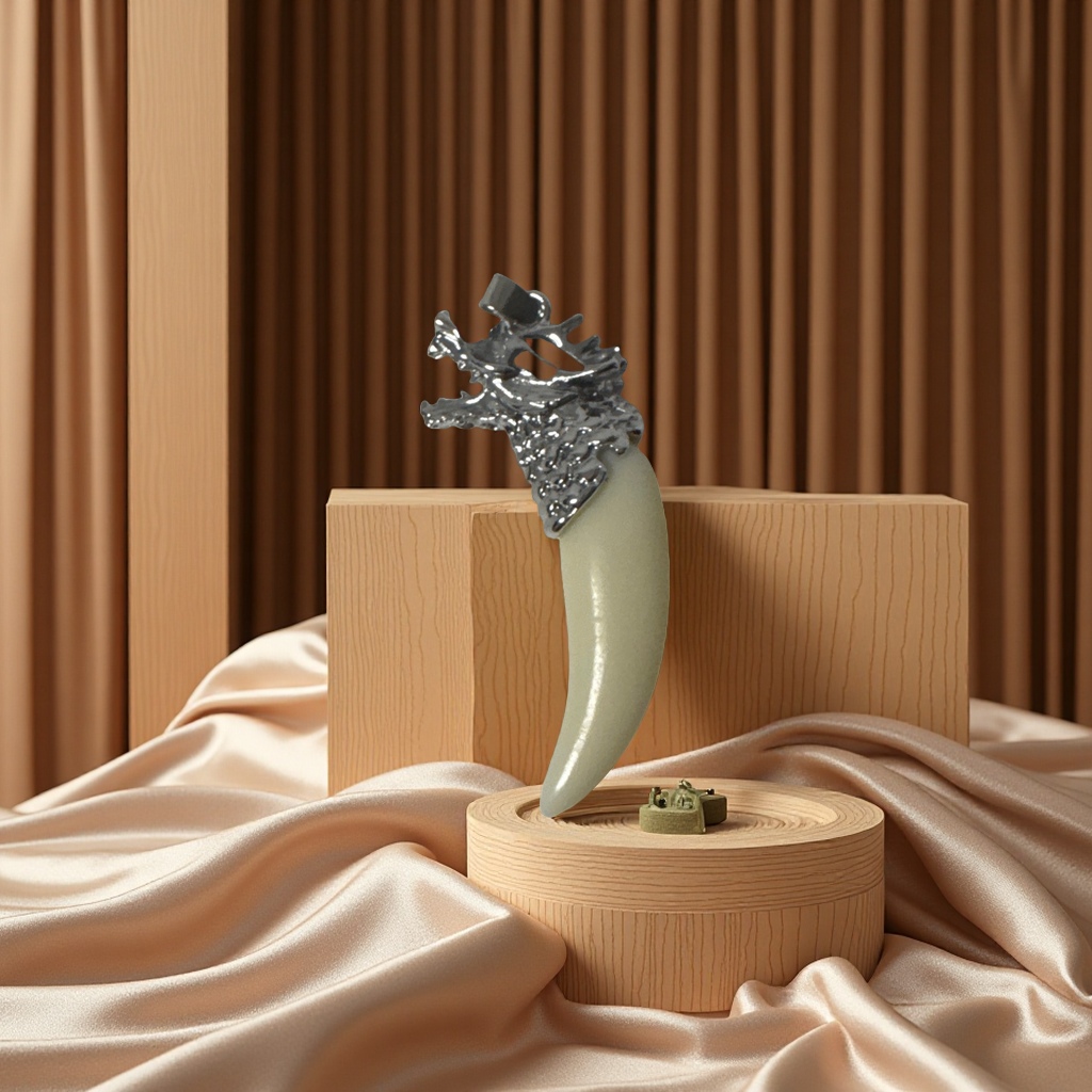 龙牙饰品吊坠项链男女款 时尚潮流个性挂件