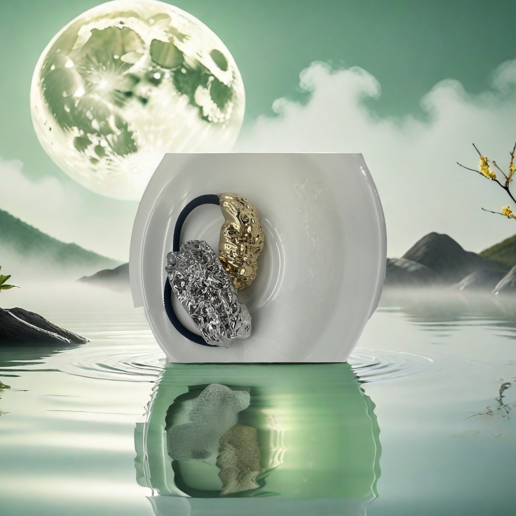 金属合金皮筋扣发饰配件 高强度耐用不易变形 时尚简约造型适用多种发型
