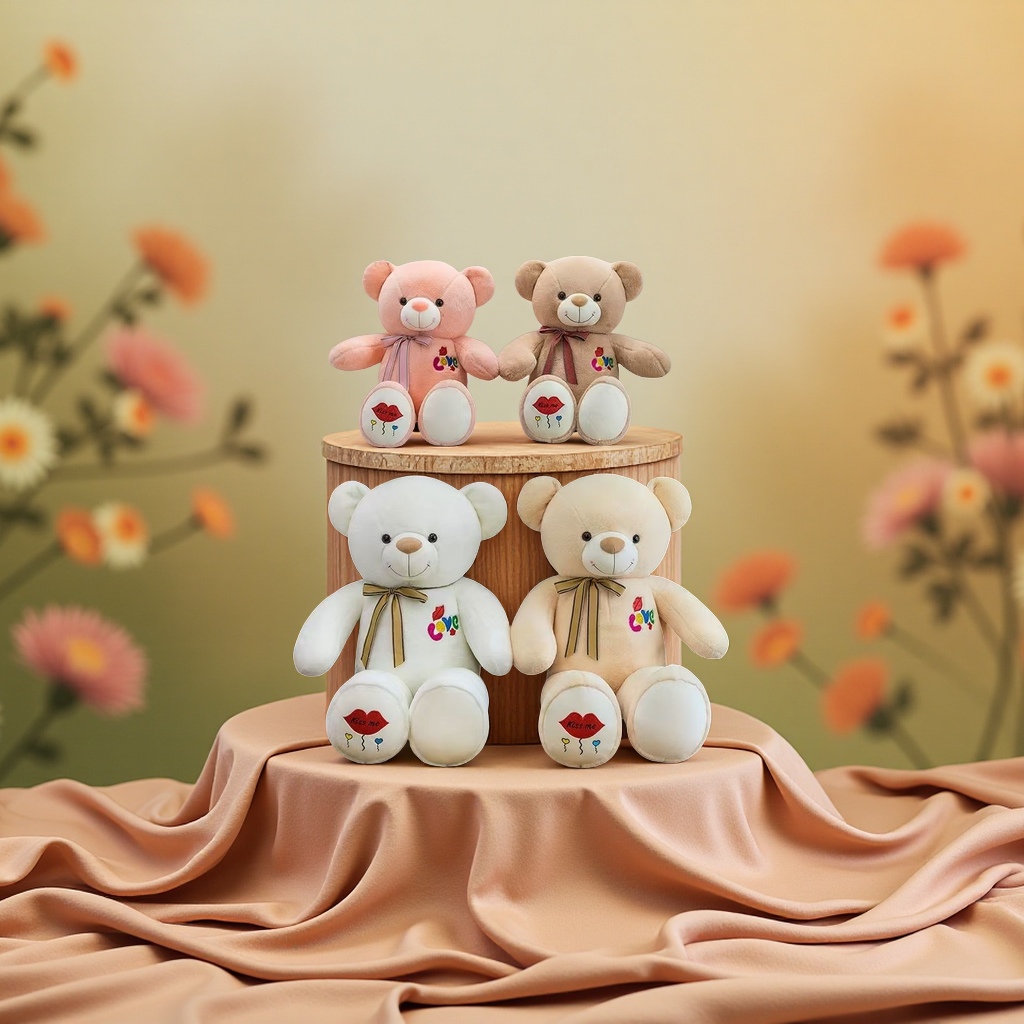 可爱毛绒玩具熊抱抱熊公仔儿童礼物居家装饰柔软舒适玩偶生日礼品毛绒玩具细节图