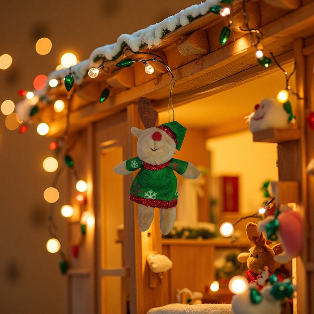 Plush toy pendants, cute doll small pendants, creative plush pendants, decorative gifts Item Picture