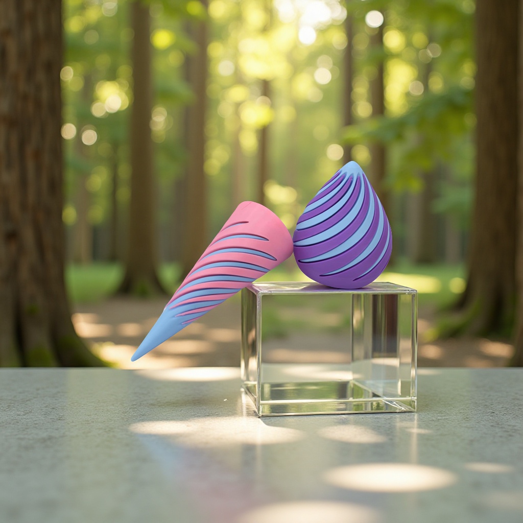 3D冰淇淋，带磁吸，可分体产品图