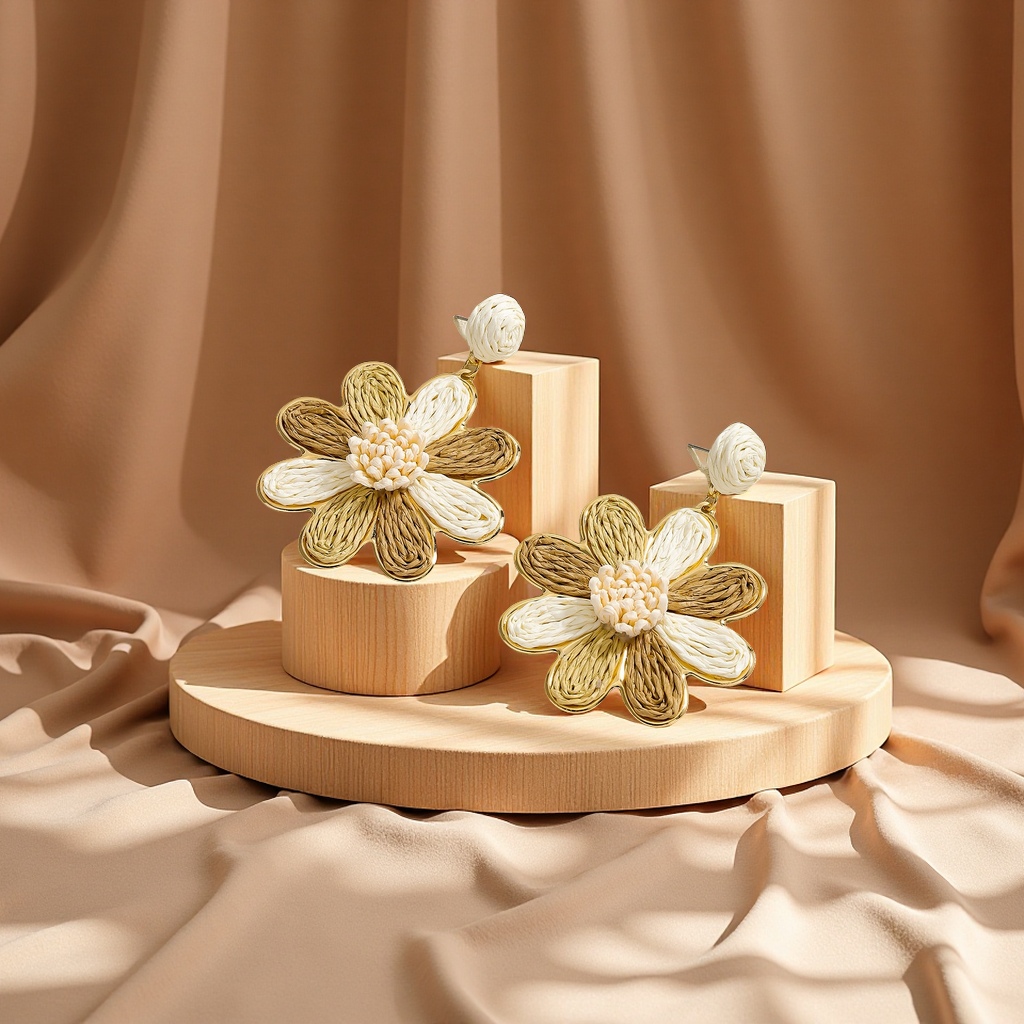 波西米亚风复古流苏耳环 女士个性百搭饰品 时尚民族风耳饰