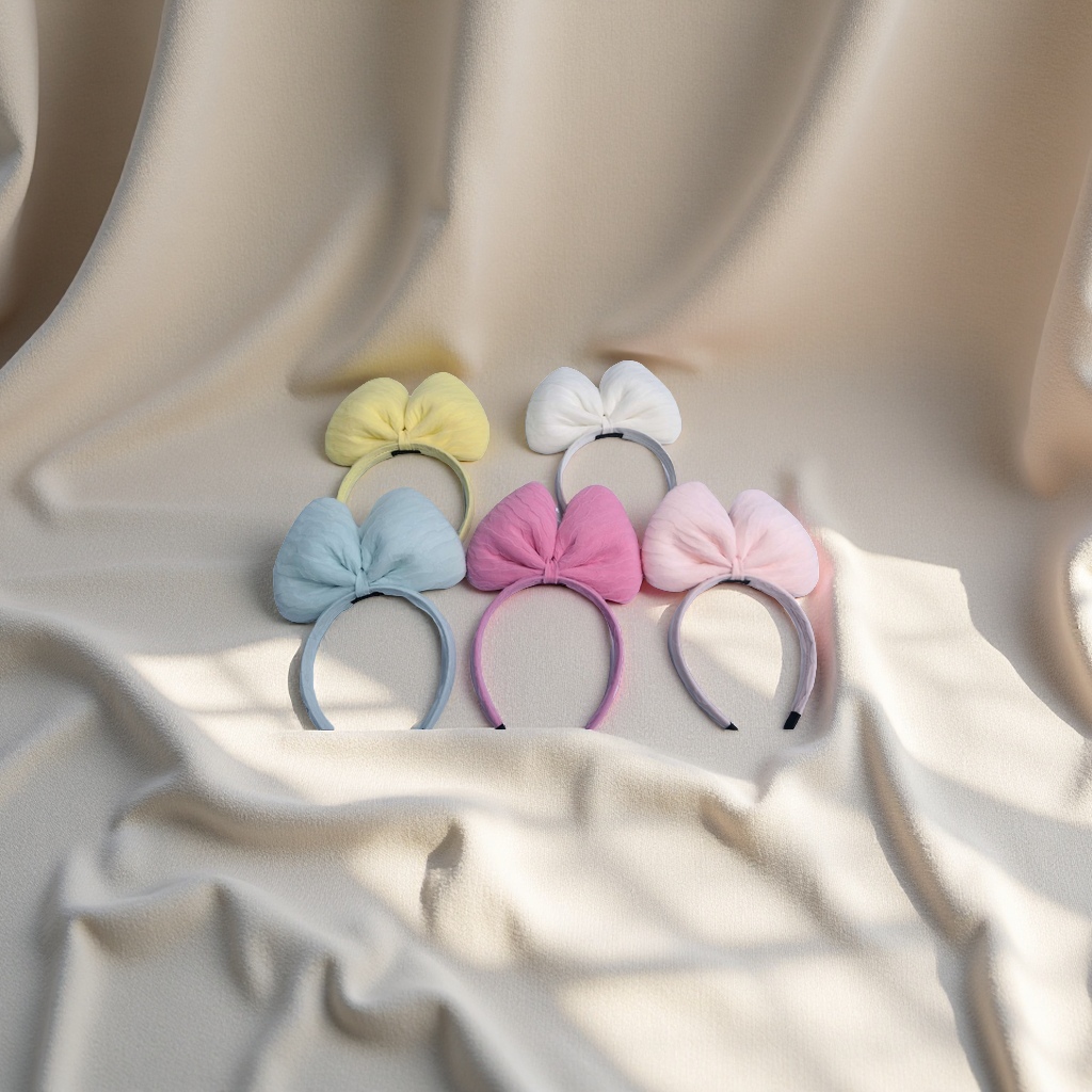 韩版蝴蝶结发箍 简约甜美头饰 百搭气质发箍 头扣 女生发饰 儿童可爱发箍发扣 头扣儿童发饰